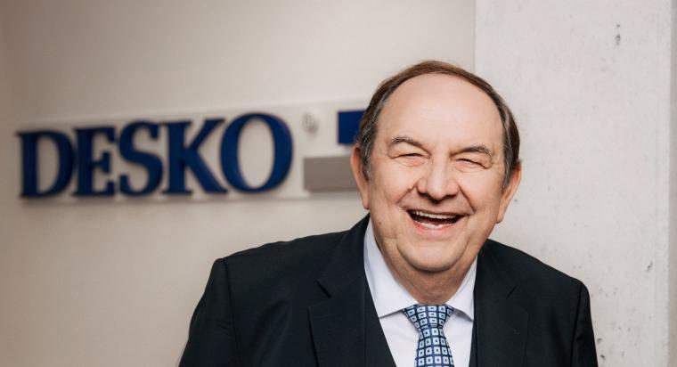 Werner Zahn, Desko-Gründer und Geschäftsführer.