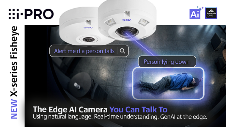 i-Pro bringt generative KI direkt auf die Kameras