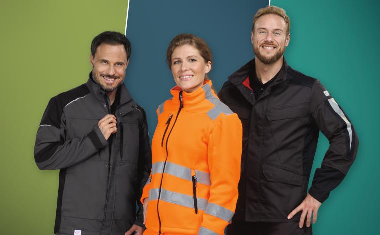 Ein stimmiges Konzept aus Workwear und Schutzkleidung bieten Activiq, Proteciq...